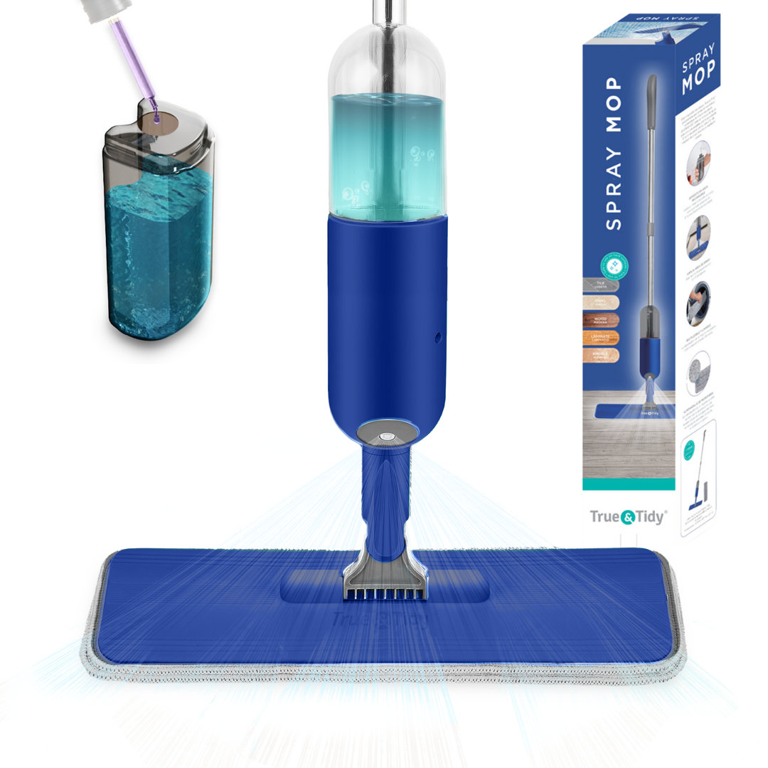 True & Tidy Spray Mop For Cleaning And Disinfection